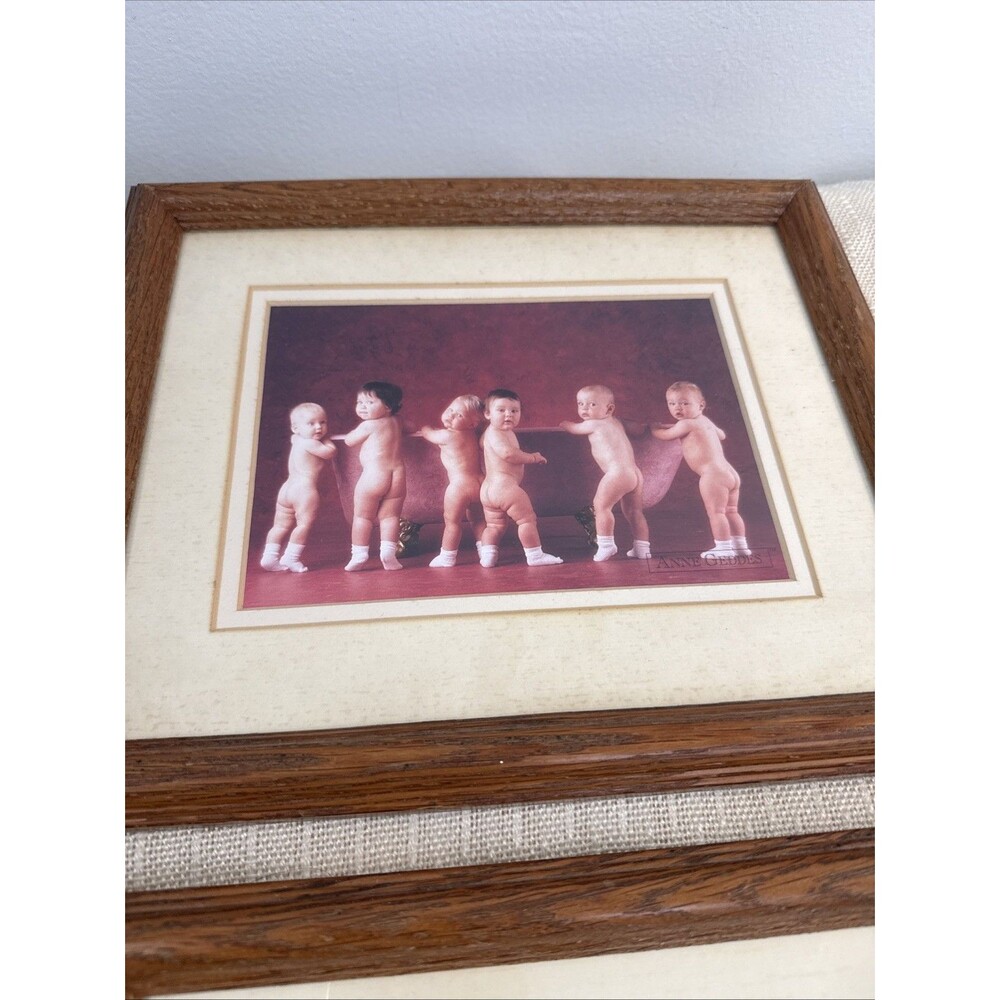 Anne Geddes Framed Prints Bathtub Babies & Baby On Towels Nursery Wall Art - Picture 2 of 10